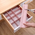 Miniatyrbillede 1 af 4: 12 stk. Justerbare Skuffe Separatorer Opdeler Opbevaring Sok