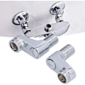 Miniatyrbilde 2 av 5: #Dusjsett dusjsystemer for utendørs bruk Eksponerte dusjsett, 2 deler.#