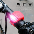 Miniatyrbillede 4 af 6: #Sæt af 6 cykellys for og bag LED Clip-On silikone cykellys#
