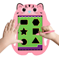 Miniatyrbillede 4 af 5: Farverig LCD Skrivetablet Grafiktablet 8,5 Tommer Tegnetablet