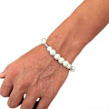 Miniatyrbillede 2 af 2: Perle Armbånd i Rustfrit Stål 19cm