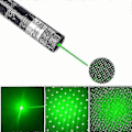 Miniatyrbillede 2 af 5: Kraftfuld Pointer 10000m 532nm Høj Pointer, Gypsophila Usb Lommelygte Pointer Underhold Kat Po