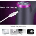 Miniatyrbilde 3 av 5: #Koselig Blå Vann Dispenser  Bærbar Vannflaskepumpe for Universal 3  4 og 5 Gallons med USB Elektrisk Lading og Automatisk Av-bryter (Svart)#