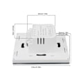Miniatyrbillede 4 af 5: WiFi Smart Væglampe Kontakt Glaspanel Bluetooth Stemmestyring Smart Touch Kontakt til Tuya Home 86 Type