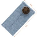 Miniatyrbillede 3 af 5: 6 stk. Knapeknapper, Knapekrog Taljeudvidelse til Jeans Bukser