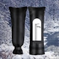 Miniatyrbild 3 av 4: 2 st Utomhuskran Skydd Frostskydd för Vinterkran, Vattentätt Trädgårdskranskydd, Trädgårdskranskydd för att Skydda mot Frost (Svart, 5 tum)