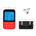Miniatyrbild 2 av 5: Dubbel Probe Digital Termometer Trådlös Programmerbar Temperaturmätare Vattentät Mätare Matlagning BBQ Grill Termometer - Kökstermometer, Vattentät
