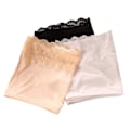 Miniatyrbillede 1 af 2: 3 stk. Dame Blonde Stropløs Sømløs Elastisk Bandeau Tube BH
