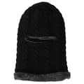 #Vintermössa stickad mössa varm huva halsduk halsmössa#