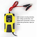 Miniatyrbilde 4 av 5: 6V/2A 12V/2A Billadere Fullautomatisk Smart Batterilader Vedlikeholdslader Bærbar Vedlikeholdslader Batteri Desulfator for Bil Motorsykkel