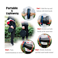 Miniatyrbillede 3 af 5: #Sort bærbar foldestol#