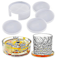 Miniatyrbillede 1 af 4: 4 stk. Silikoneforme til Brikker til Epoxy Resin med Opbevaringsboks Form g20242589739