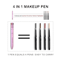 Miniatyrbillede 3 af 4: #4-i-1 Makeup Pen, Øjenliner, Øjenbrynliner, Læbeblyant og Highlight#