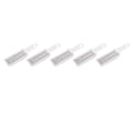Miniatyrbilde 5 av 5: 5 stk Fade Kamper Buede Flat Top Plassering Styling Antistatisk Profesjonell Hårklipp Kam for Frisør Menn