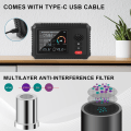 Miniatyrbilde 3 av 5: #Luftkvalitetsmåler PM2.5/PM10 multifunksjonell luftgassdetektor#