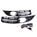 Miniatyrbilde 1 av 5: Frontfanger Tåkelys Grill + DRL LED For B6 2007-2011 Vanntett