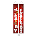 Miniatyrbild 2 av 4: *Julpar Dörrskylt Banner, God Jul Dörrskylt Tomte*