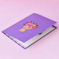 Pikkukuva 3 / 6: #3D Pop-up -syntymäpäiväkortti luonnonvärisellä kirjekuorella 1 kpl - Tervehdys- ja hääkortti herkullisilla terälehdillä naisille, miehille, tyttöystäville, lapsille ja unisex#
