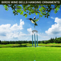 Pikkukuva 1 / 5: Hummingbird - Muistivaahtokello Äidille - Stained Glass Perhonen
