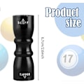 Pikkukuva 3 / 4: 3-in-1 Pool Cue Tip Shaper/Scuffer/Aerator Pool Cue Tip Tool Ruostumattomasta teräksestä valmistettu Pool Cue Stick -korjaustyökalu Biljardi Pool Cue -tarvikkeet (musta)