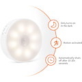 Miniatyrbillede 1 af 5: *3 LED Natlampe USB Genopladelig LED Bevægelsessensor Lampe Automat*