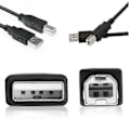 Miniatyrbilde 5 av 5: USB-kabel for Akai MPK Mini Mk2 Mkii Pro Mpk225 USB MIDI Keyboard Controller_FPJ8