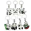 Pikkukuva 3 / 5: /#/Panda Karhu Vauvan Avaimenperä Hopeoitu Ripus/#/