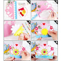 Miniatyrbild 1 av 5: Kreativ fritid Barn DIY Crown 4 delar, Prinsessa Tiara Ti