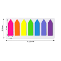 Miniatyrbilde 1 av 3: 1120 Stykker Sticky Notes Indeks Limte Bokmerker, Indeksfaner fo