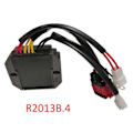 Miniatyrbilde 5 av 5: R2013B.4 Motorsykkel Likretter Regulator 587356/587356C Likretter for ROYAL ENFIELD HIMALAYAN 400 20