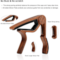 Miniatyrbild 3 av 5: (85*78*12mm)Capo 2-pack Enhandsgrepp Snabbbyte Aluminiumlegering C
