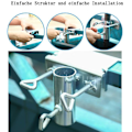 Miniatyrbillede 3 af 5: #Parasolholder til balkon - pladsbesparende opbevaring i legeringsmateriale#