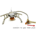 Miniatyrbilde 3 av 4: Utendørs Camping Ovn Adapter, Automatisk Bryterventil for Gassflaske - Piknikovn Tilbehør - for 4.9cm Delt Ovn