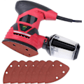 Miniatyrbillede 5 af 5: 50 stk. slibeskiver, Iave 5 huller med velcro