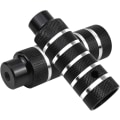 Miniatyrbillede 2 af 5: 2 stk. Aluminium Legering Anti-Slip Pedaler til Cykelpedal, Cylindrisk