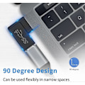 Pikkukuva 4 / 5: Usb-Usb C -sovitin, Usb A - Usb C -sovitin, 10 Gbps:n suorakulmainen Usb 3.0 -uros - Usb C -naaras -sovitin, 90 asteen Usb 3.1 Gen2 Usb C - Usb 3.0 -sovitin