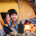 Miniatyrbild 3 av 4: Camping Vattenflaska Multifunktionell Vattenflaska Utomhus Militär Flaska Utomhustillbehör