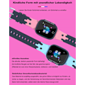 Miniatyrbild 3 av 6: #Blå automatisk klocka smartklocka för barn#