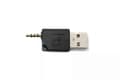 Miniatyrbilde 3 av 3: Lyd USB-adapter 2,5 mm Jack-plugg til 2.0 Type A-plugg AUX-kabel i svart