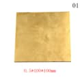 Messing metal tynd pladefolie 0.5*100*100mm