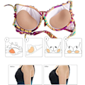 Miniatyrbillede 3 af 5: #Pairs Selvklæbende BH-indsats Pude Silikon Usynlig Hjerte Push-up Pads Brystforstærker Bikini Fyld til Enhver Kop#