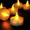 Miniatyrbillede 1 af 5: 12 Pak LED Lys (Spids Gul Lys), Flammeløse Te Lys,