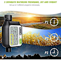 Miniatyrbild 2 av 4: Vattentimer, automatisk vattningstimer med 3 separata bevattningssystem