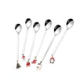 #(Silver) Julsked 6-pack presentask#
