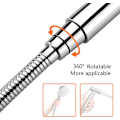 Miniatyrbillede 3 af 3: 1 stk. Universal Bruseslange (G1/2 tommer, 2M), Anti-Twist og Anti-