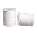 Miniatyrbilde 1 av 5: #Pakke med 2 hvite 200 fot spoler med flettet bomullsveke for stearinlys og DIY-lys#