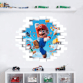 Pikkukuva 4 / 5: #Piirretty Mario 3D-seinätarra, tapetti, PVC, 46*40cm#