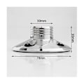 Miniatyrbild 2 av 5: 1 st Aluminiumlegering Vinylskiva Vikt Stabilisator Skiva Balanserad Klämma För Skivspelare Lp Skivspelning