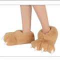 Pikkukuva 5 / 5: #Camel Plush Karhun Kynsi Tossut Karhun Kynsi Tossut#