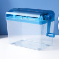 Miniatyrbillede 1 af 7: #Håndpapirshredder Bærbar Mini Shredder Manuel Shredder A6 Papirdokumenter#